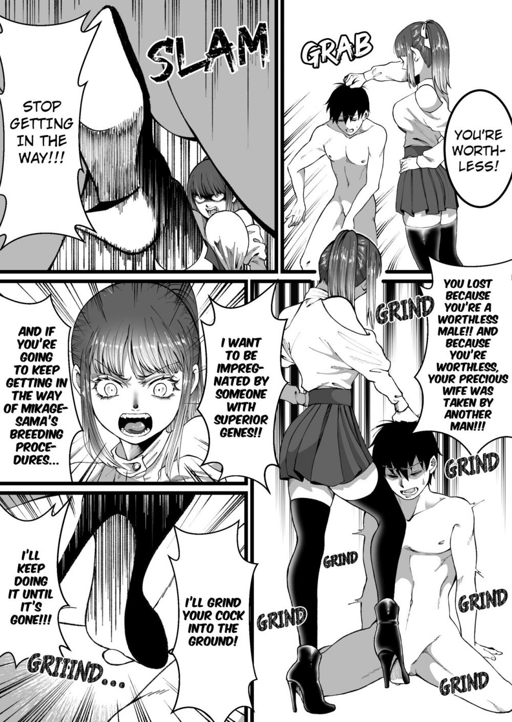 Hentai Manga Comic-A WORLD WHERE SMALL, PHIMOSIS COCKS ARE HATED-Read-21